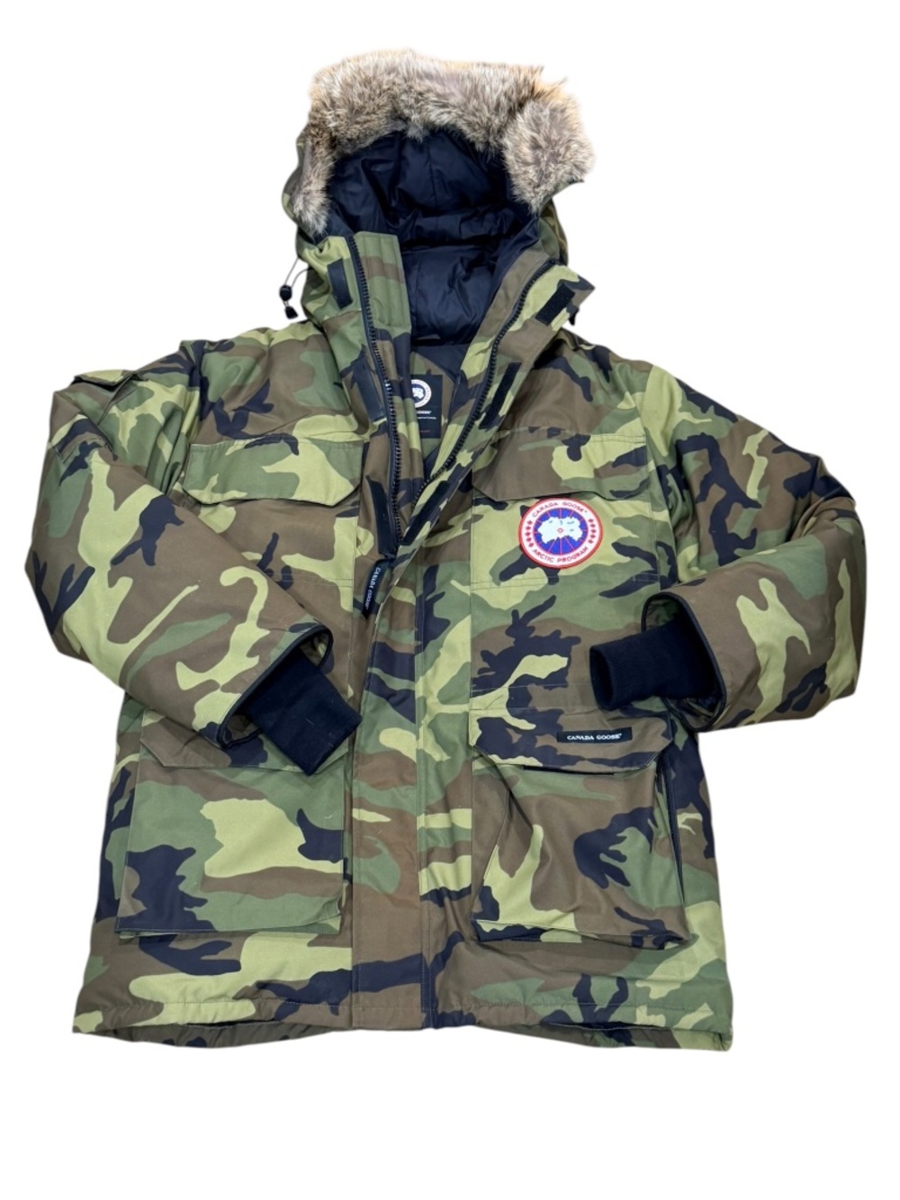 Canada Goose Camouflage Expedition Coat Women's Size L Like NEW PUFFER Jacket